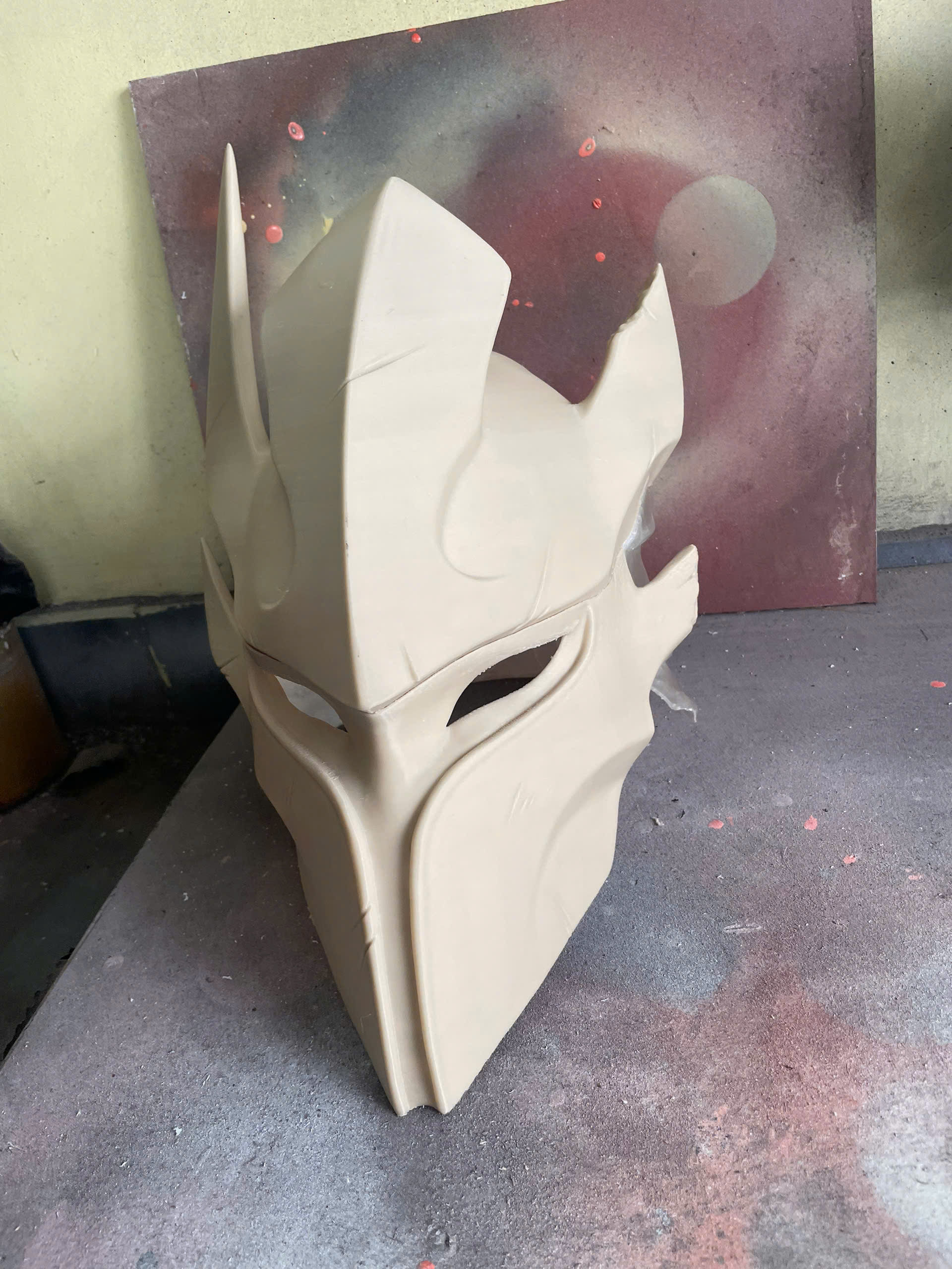 Igris Helmet With Hair- Solo Leveling Cosplay 3D print model_11