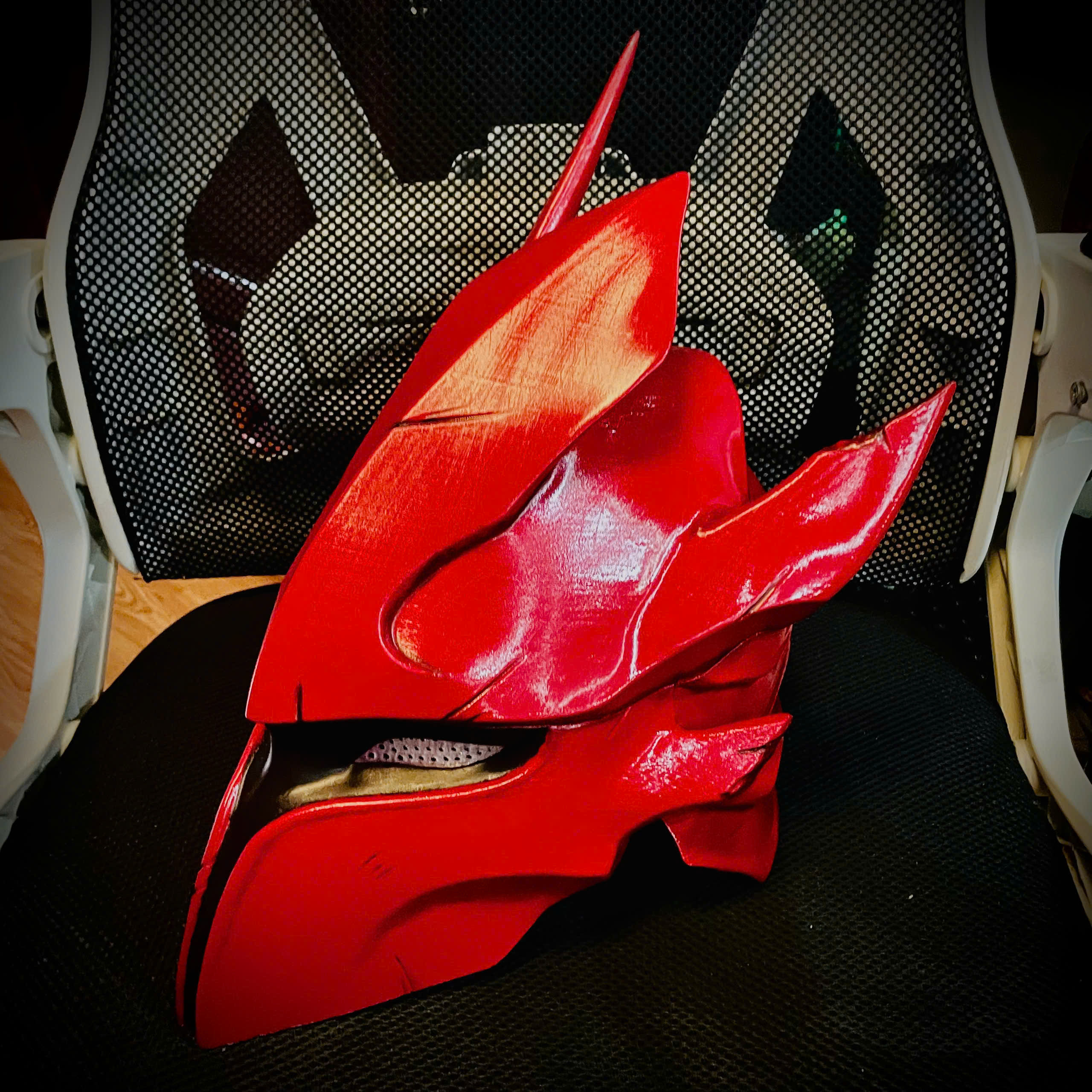 Igris Helmet With Hair- Solo Leveling Cosplay 3D print model_4