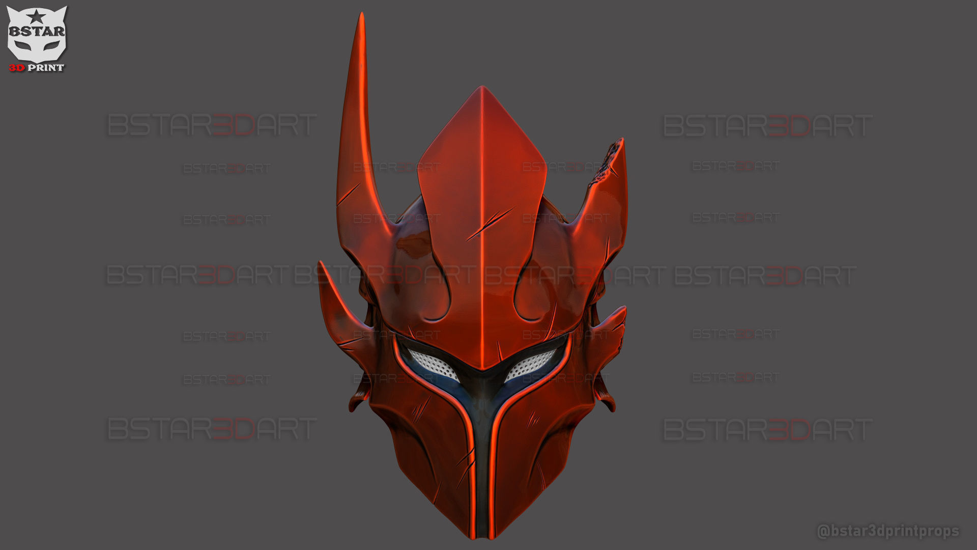 Igris Helmet With Hair- Solo Leveling Cosplay 3D print model_19