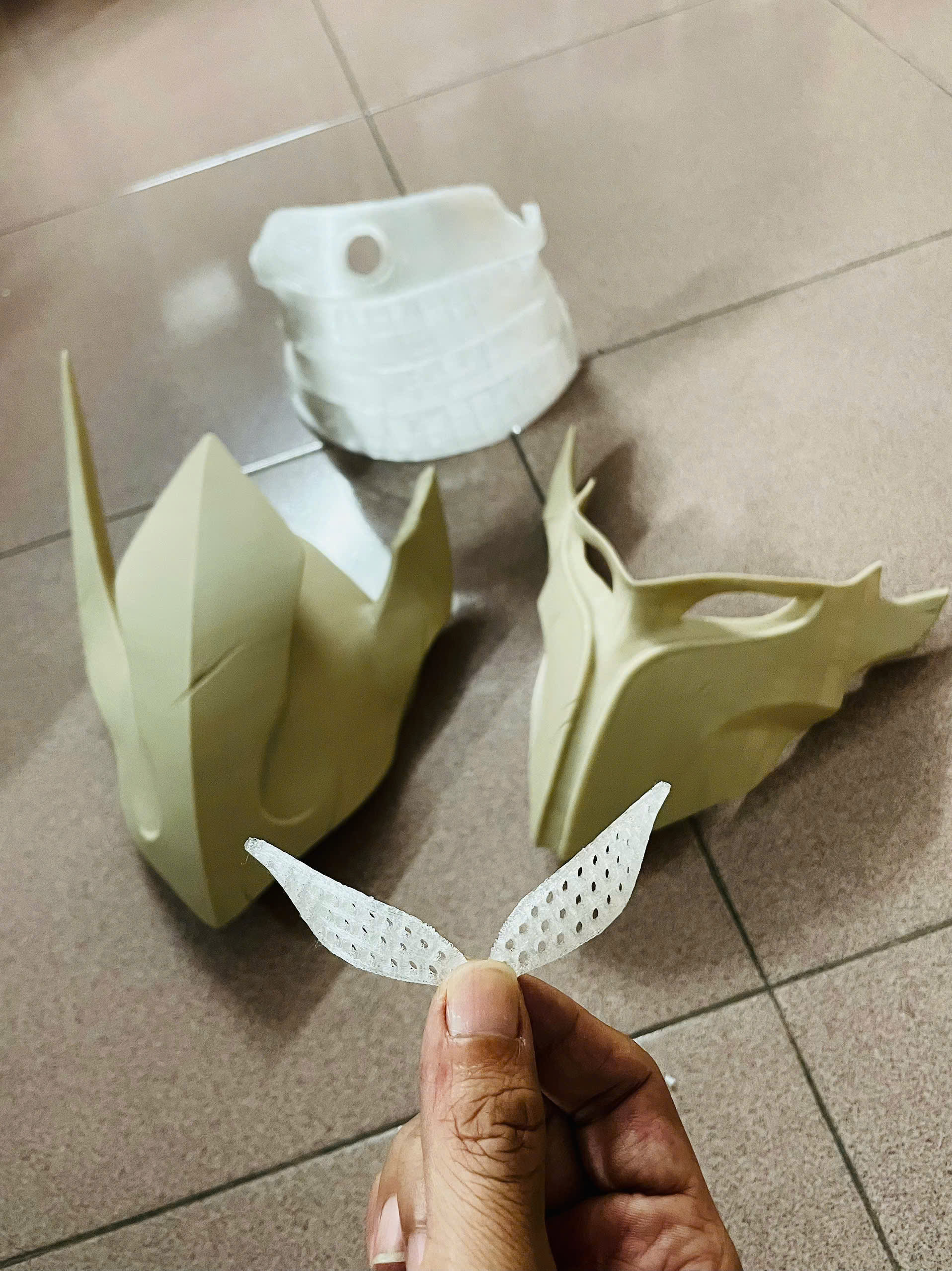 Igris Helmet With Hair- Solo Leveling Cosplay 3D print model_7