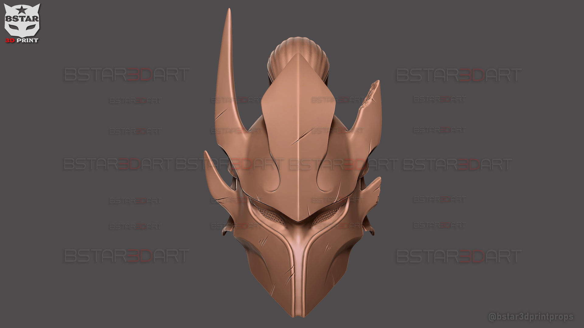 Igris Helmet With Hair- Solo Leveling Cosplay 3D print model_28