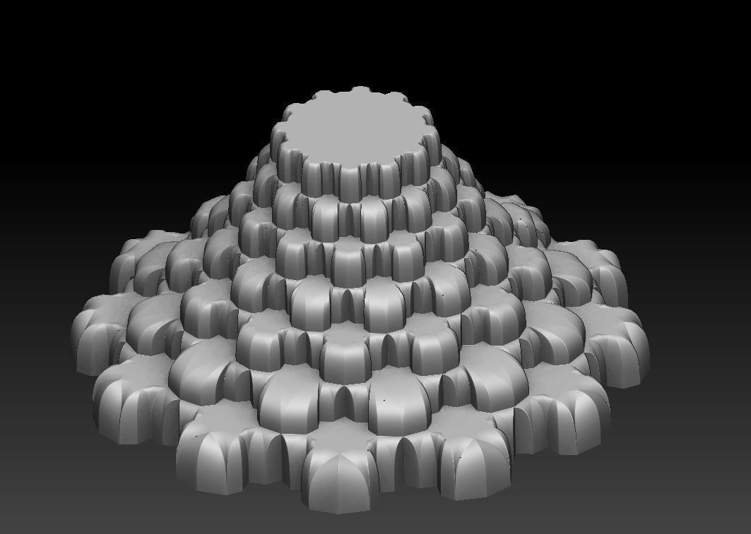 Muqarnas 3D print model_2