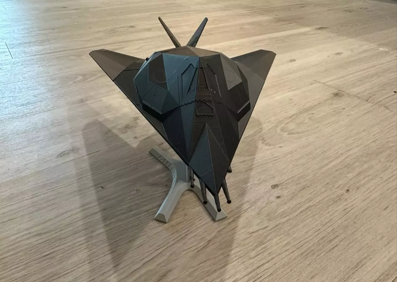 F-117 Nighthawk 3D print model_2