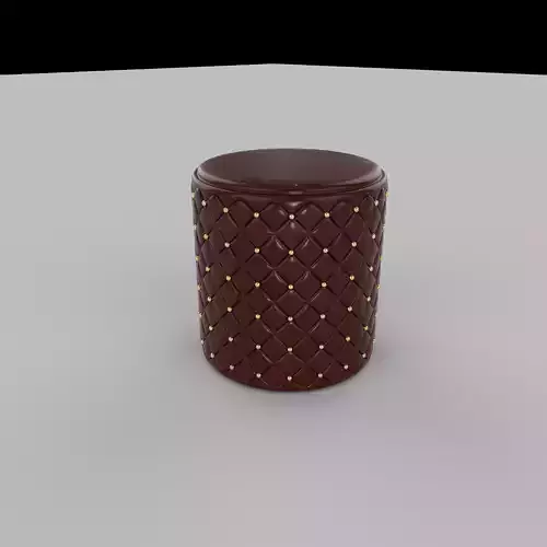 Fabric Leather  Stool