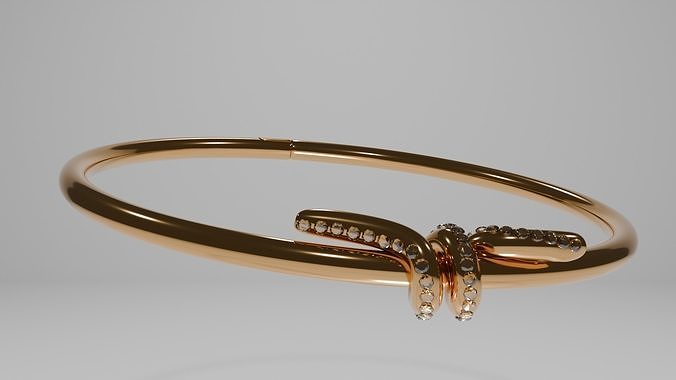 Premium 3D Bracelet Realistic Design 3D model