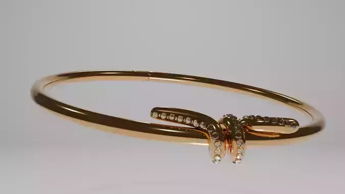 Premium 3D Bracelet Realistic Design 3D model