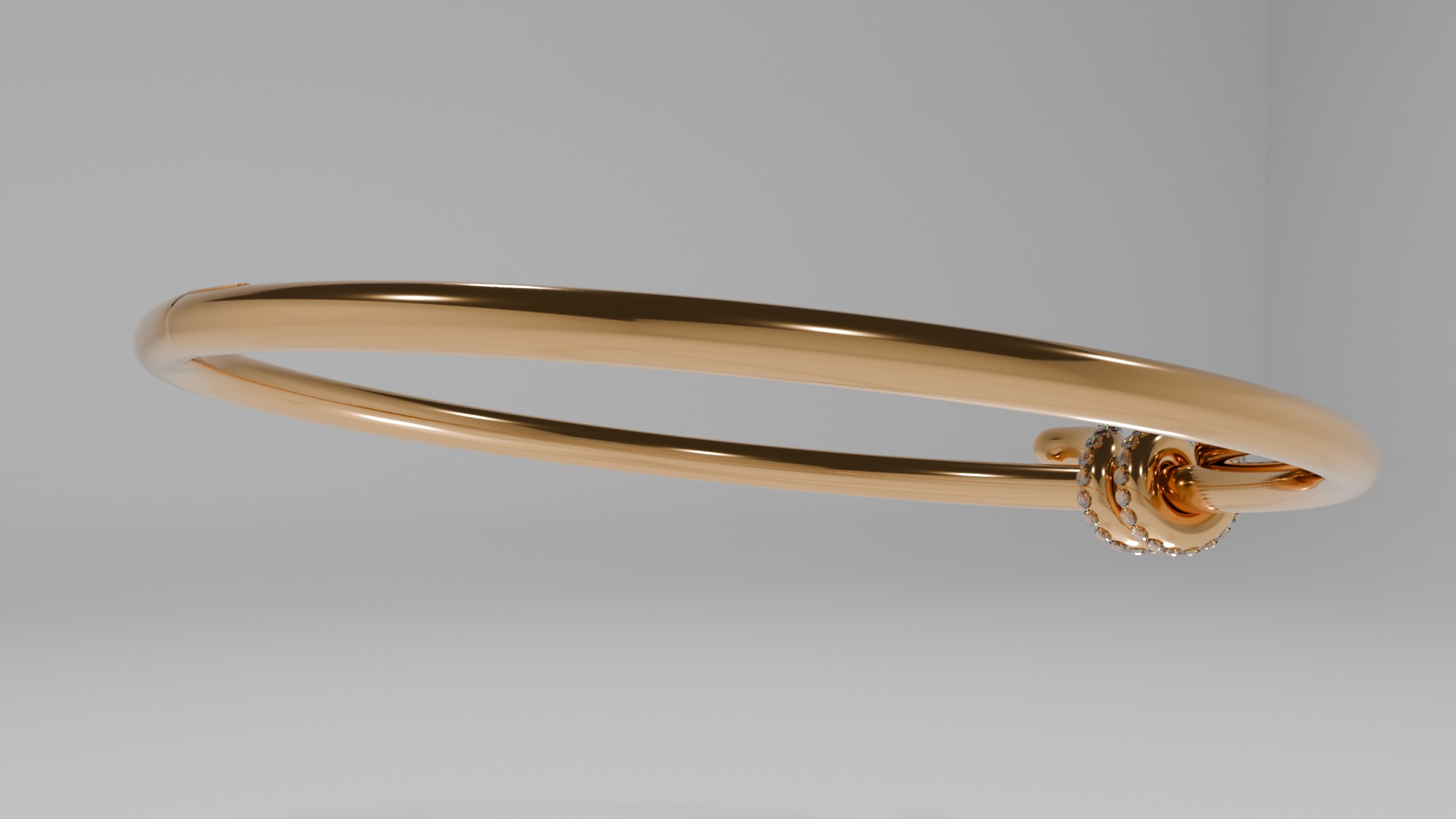 Premium 3D Bracelet Realistic Design 3D model_1