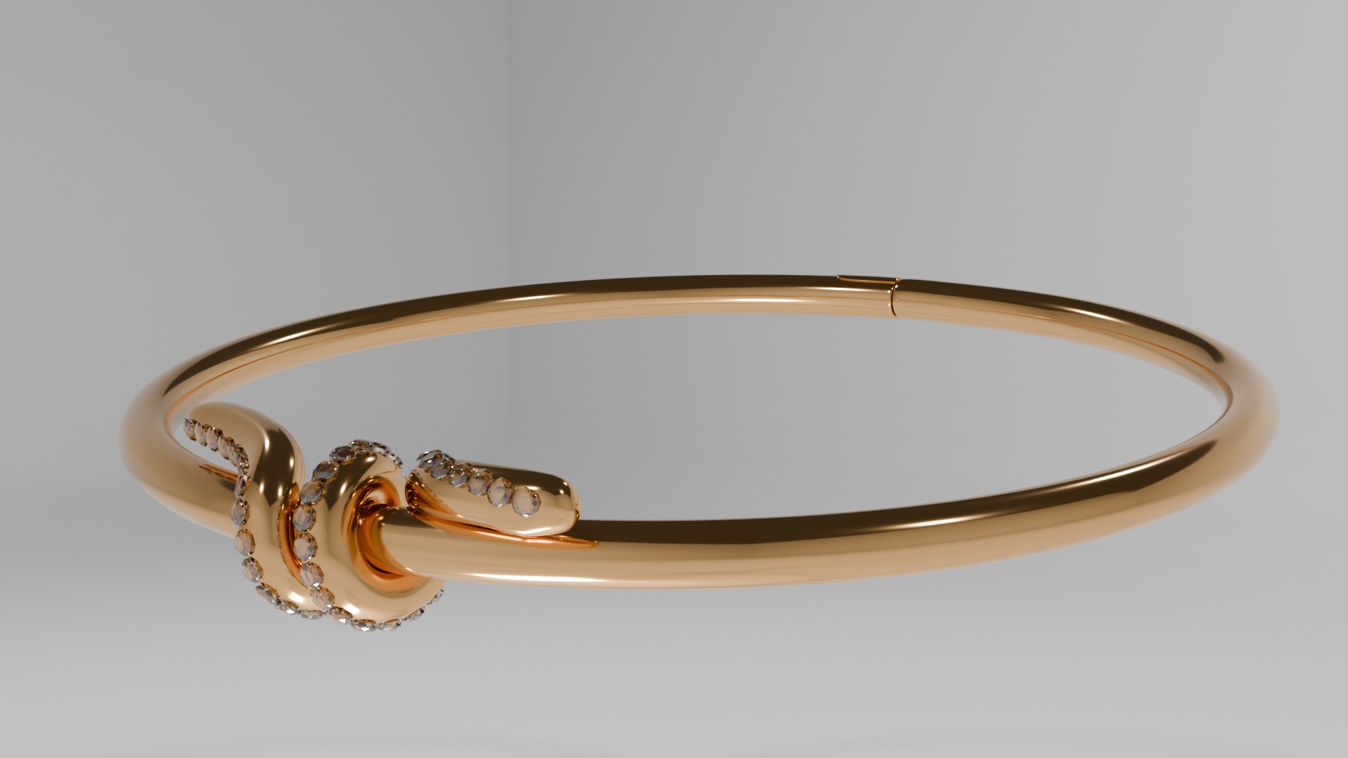 Premium 3D Bracelet Realistic Design 3D model_3