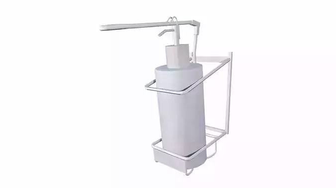 Hand Sanitizer Low-poly 3D model