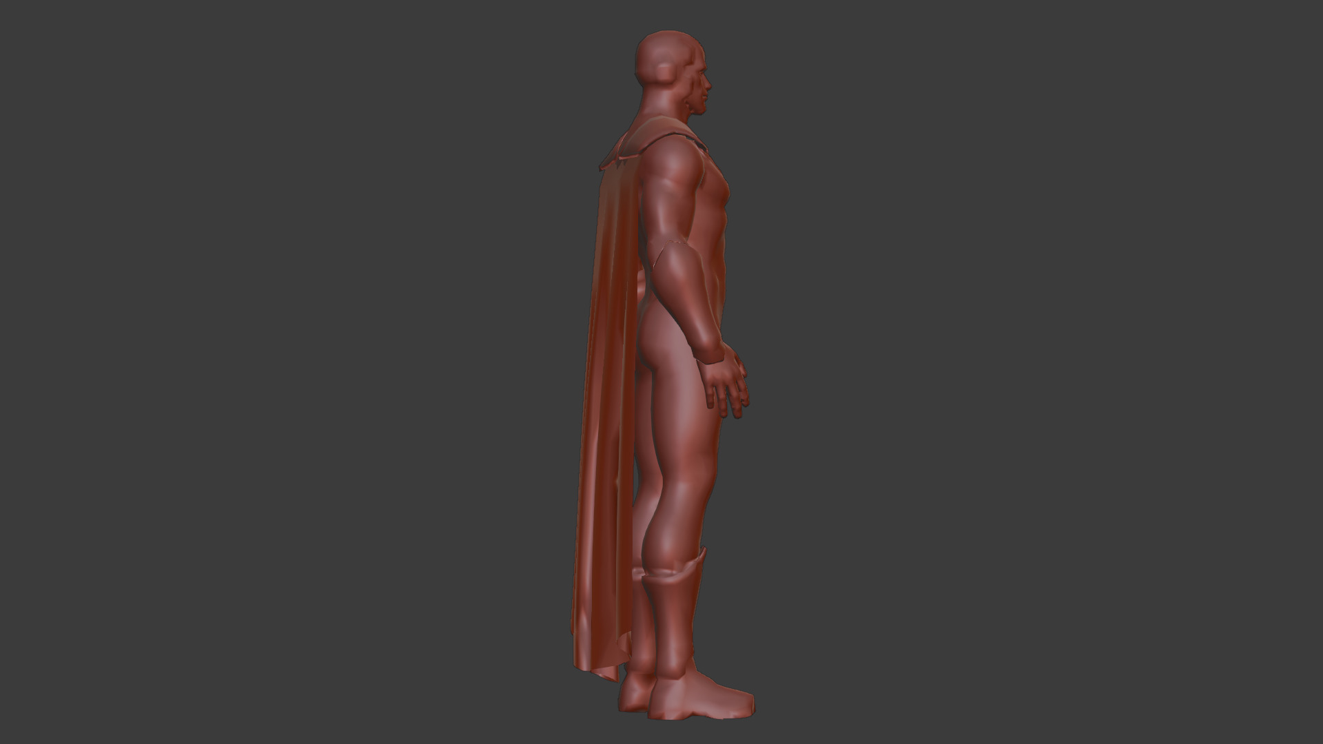 Vision Hero 3D Model High Quality Rigged and Textured Low-poly 3D model_22