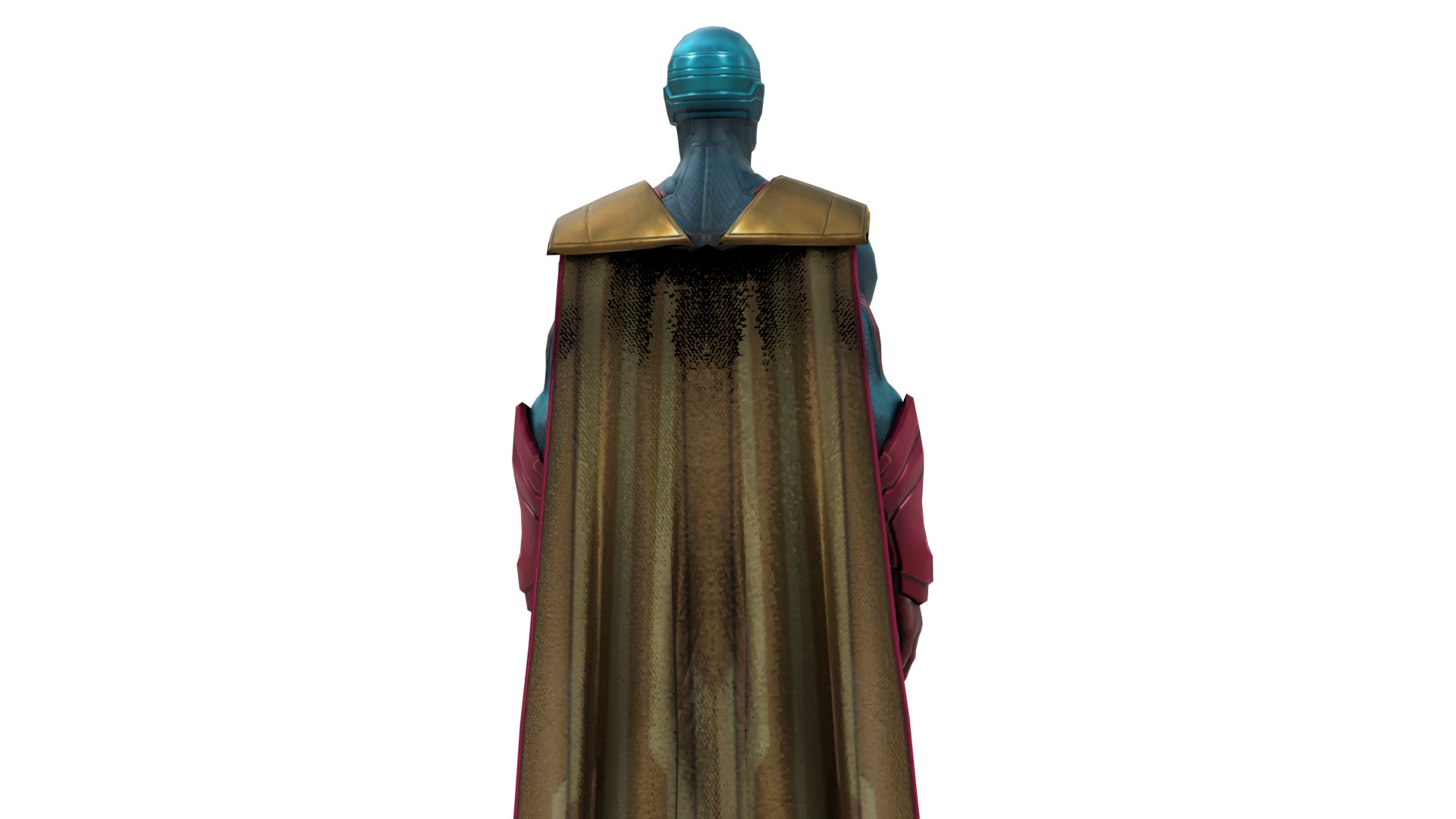 Vision Hero 3D Model High Quality Rigged and Textured Low-poly 3D model_7