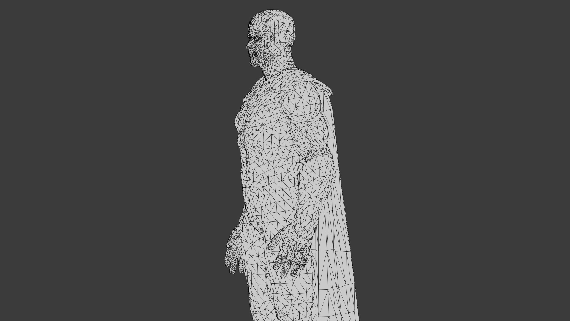 Vision Hero 3D Model High Quality Rigged and Textured Low-poly 3D model_31