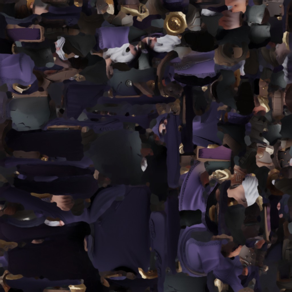 Elderly Wizard Character Fantasy 3D Model 3D model_13