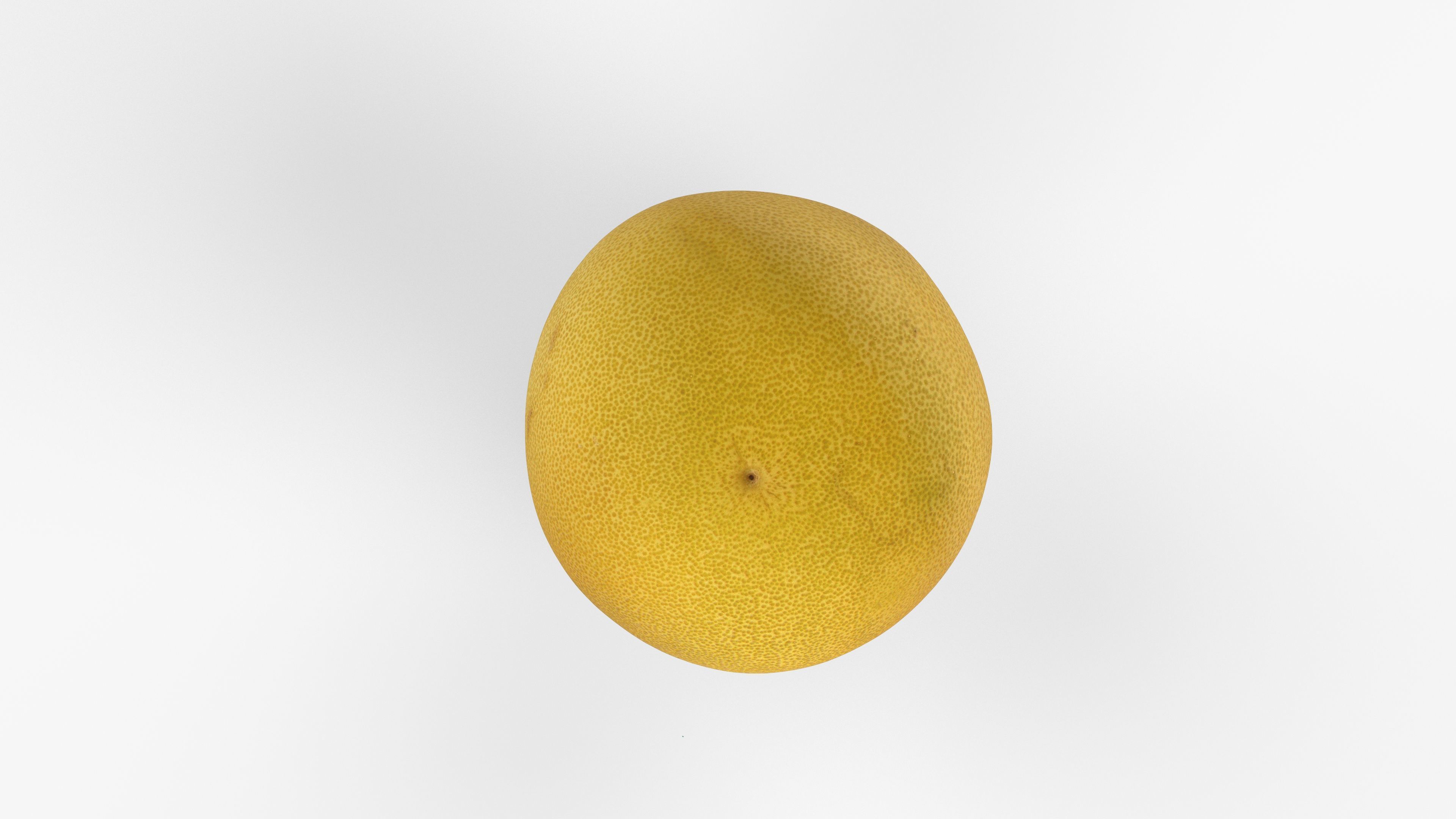 Photorealistic 3D scan of pomelo Low-poly 3D model_11