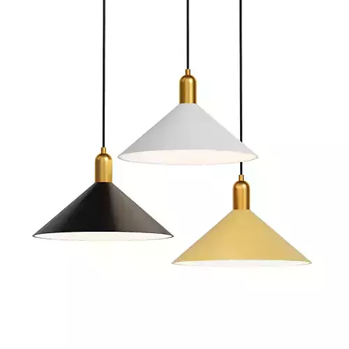 CASA Iron Pendant Light 3D model