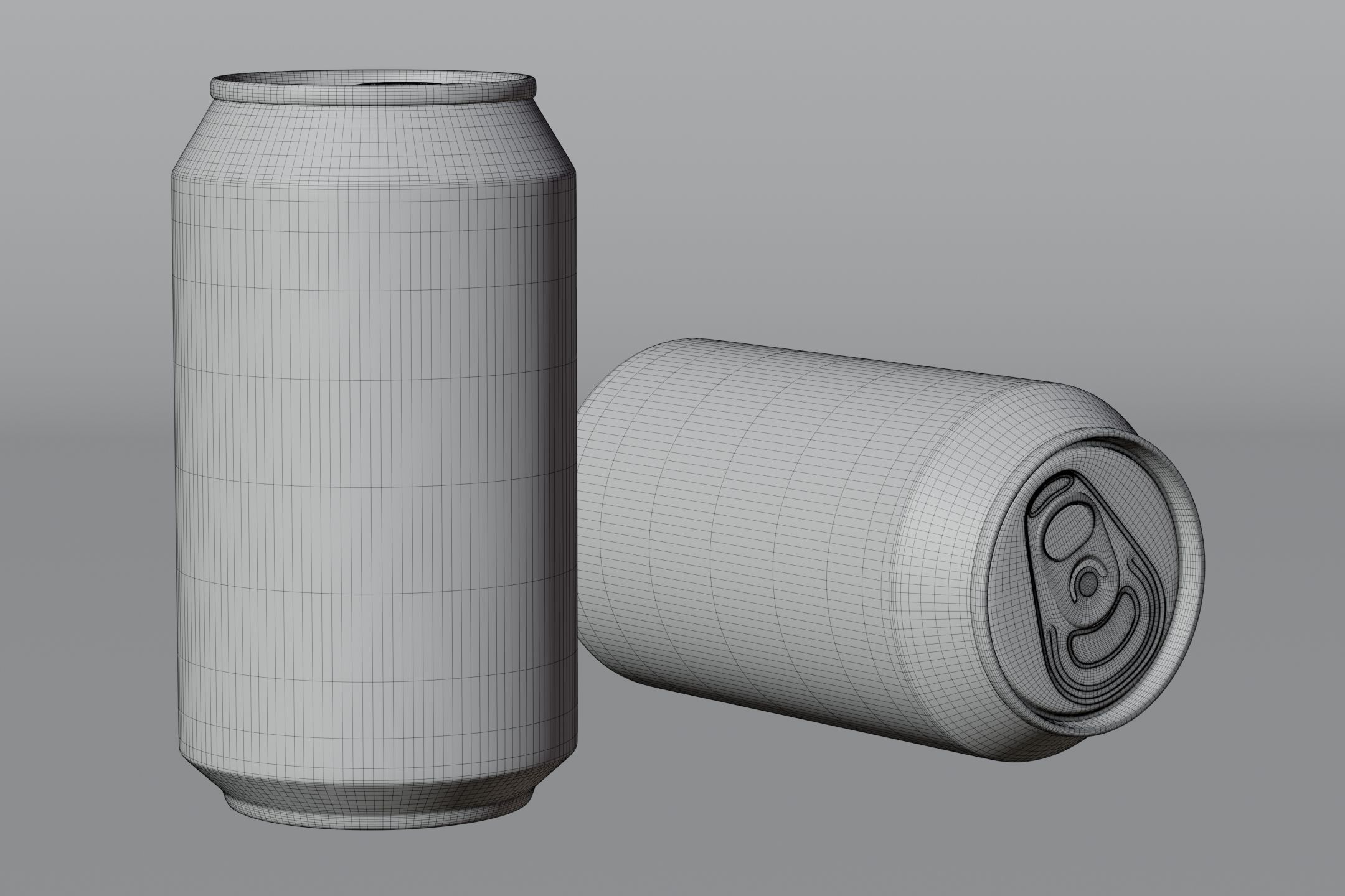 Soda Can 330ml Low-poly 3D model_13