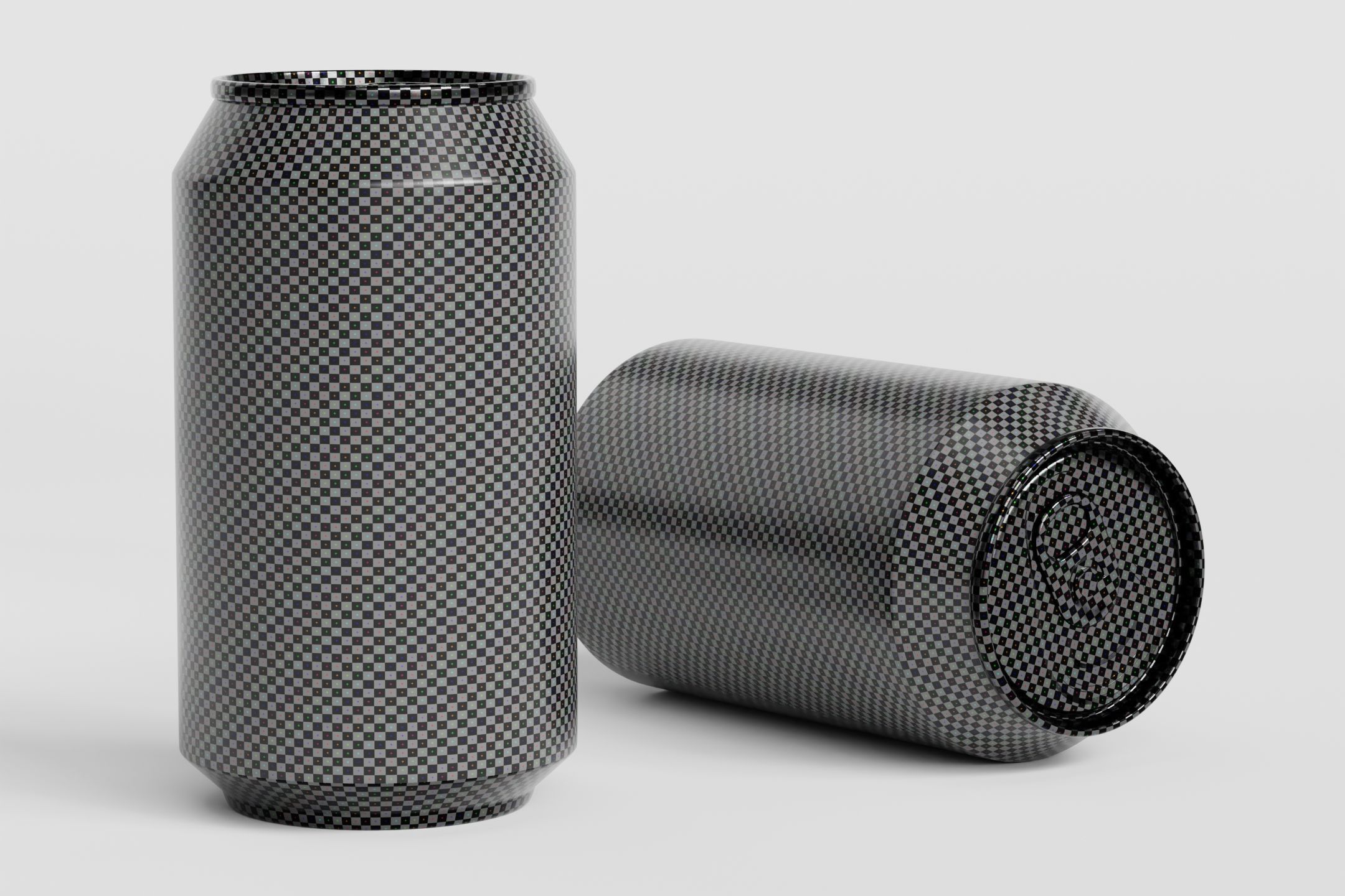 Soda Can 330ml Low-poly 3D model_6