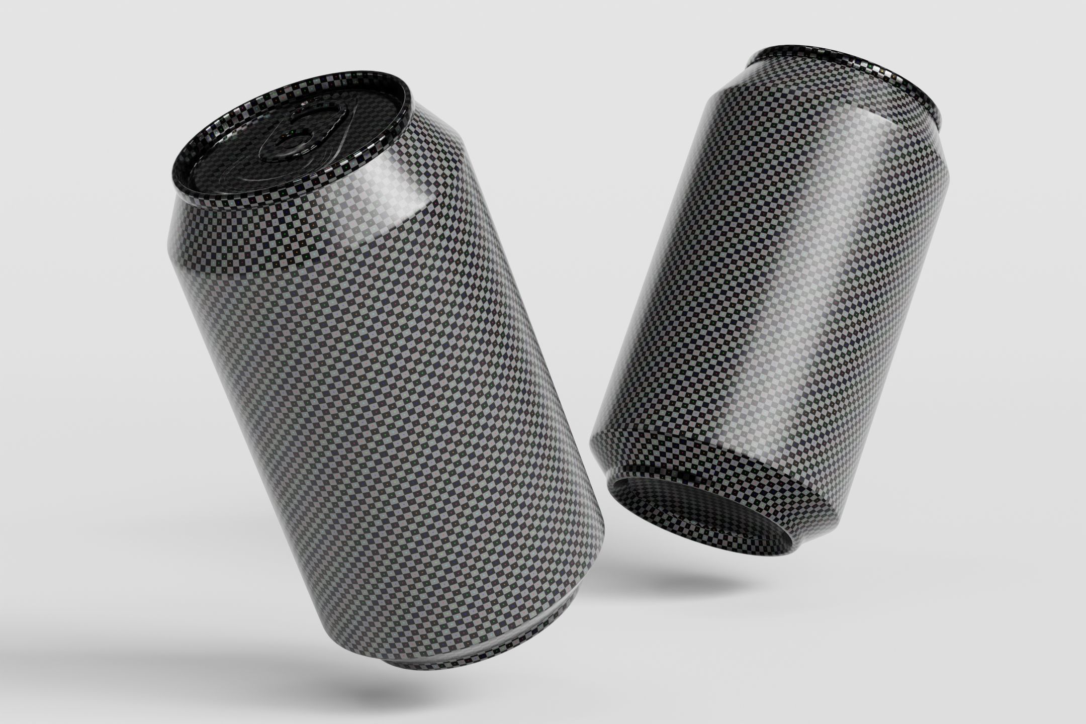 Soda Can 330ml Low-poly 3D model_8