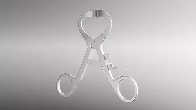 Molt Mouth Gag Anesthesia 3D model