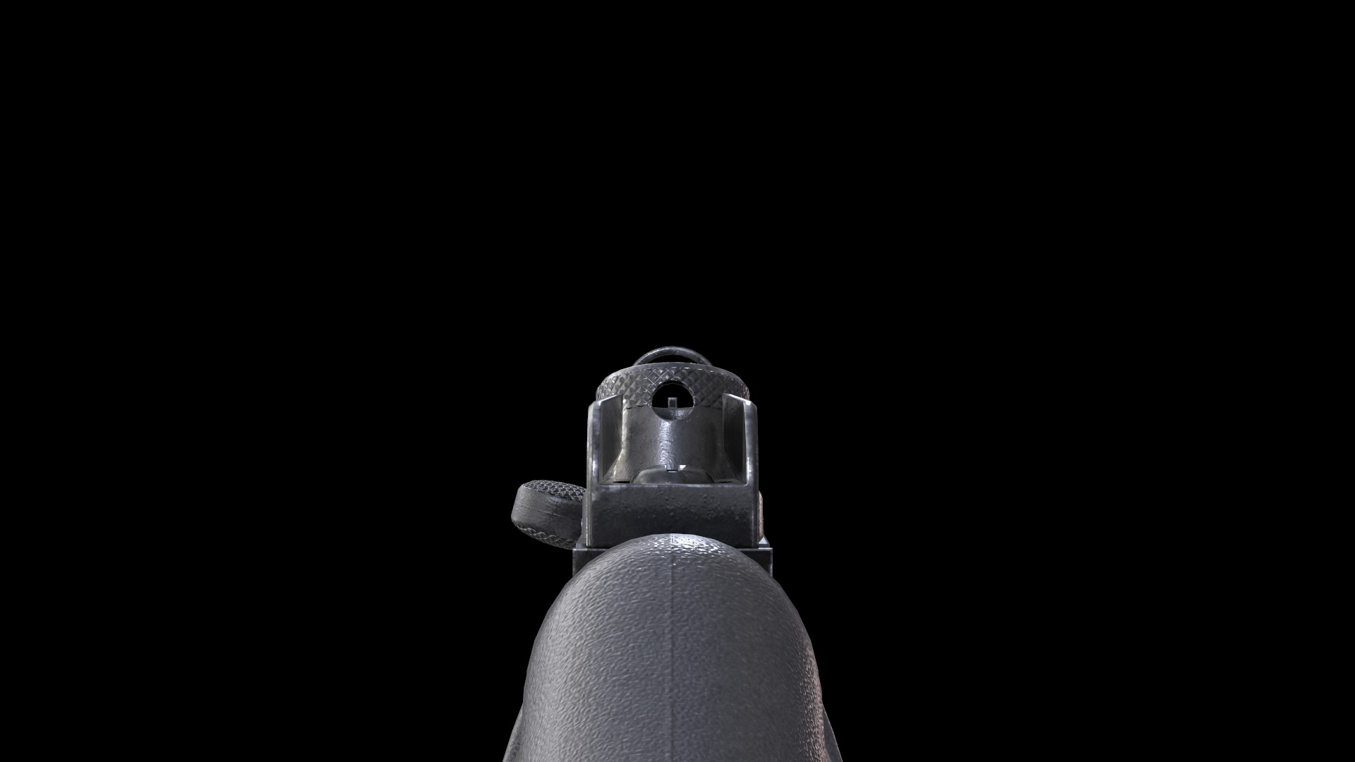 MP5A4 MP5SD5 with Silencer Scope Mount Rail Grip Low-poly 3D model_8