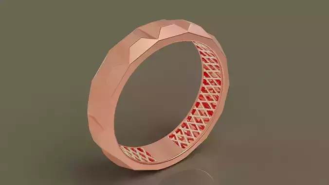 Boucheron quatre clou de paris gold wedding band ring