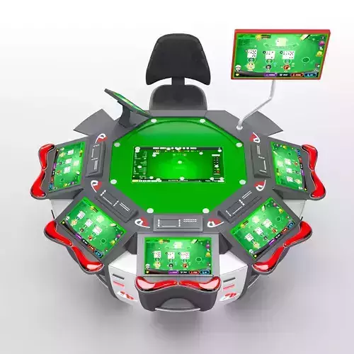 Electronic Table Game Interblock