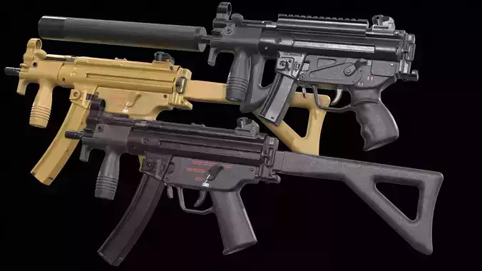 MP5K-PDW MP5KN-PDW with Scope Mount