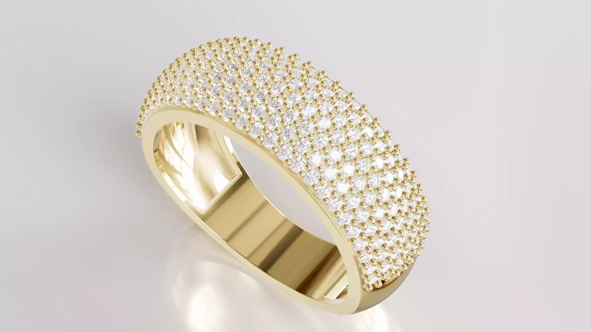 Jewelry Diamond Ring Model RG39 Free 3D print model