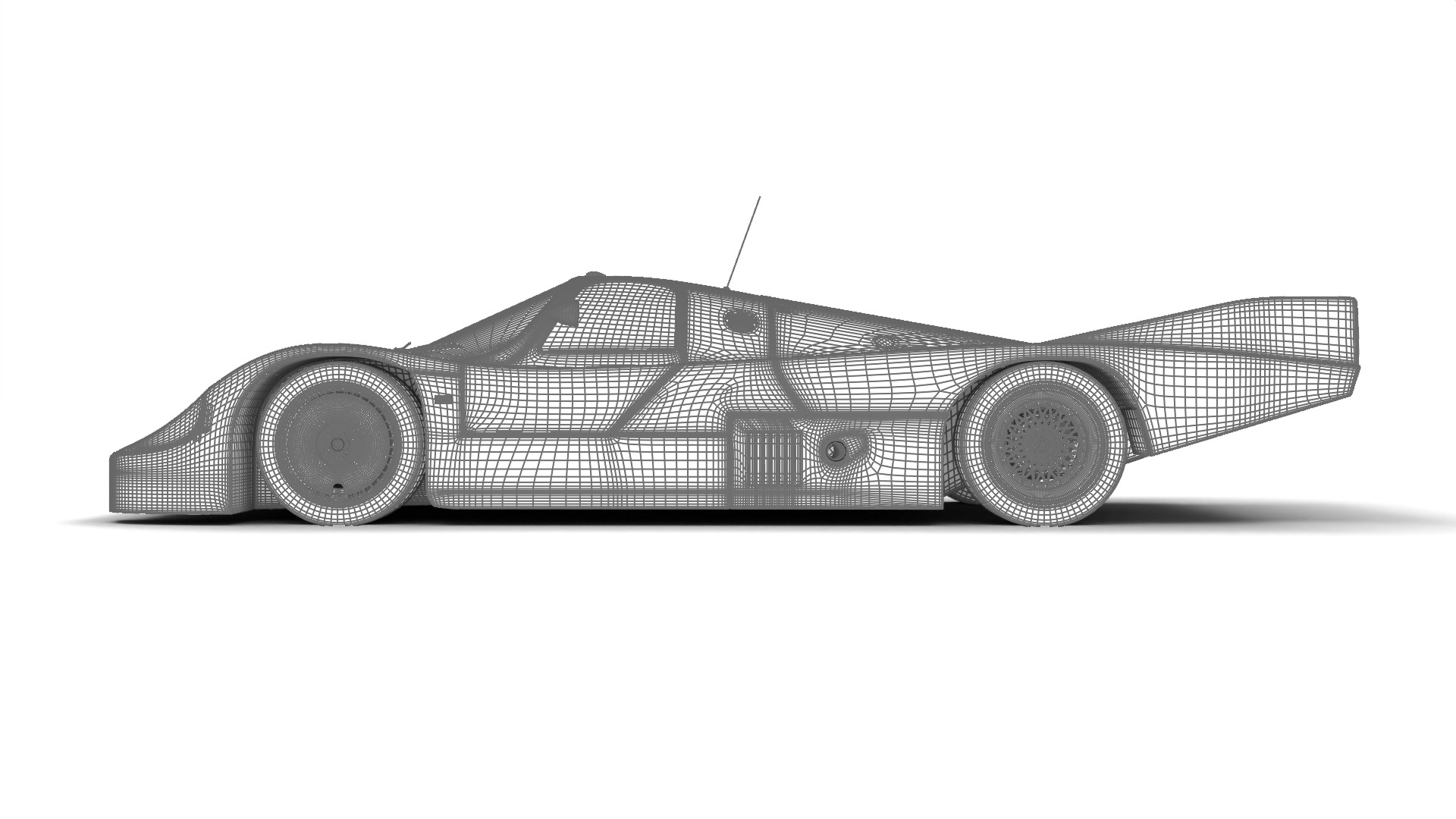 Porsche 956 Group C 1982 Rothmans Racing 3d model 3D model_37