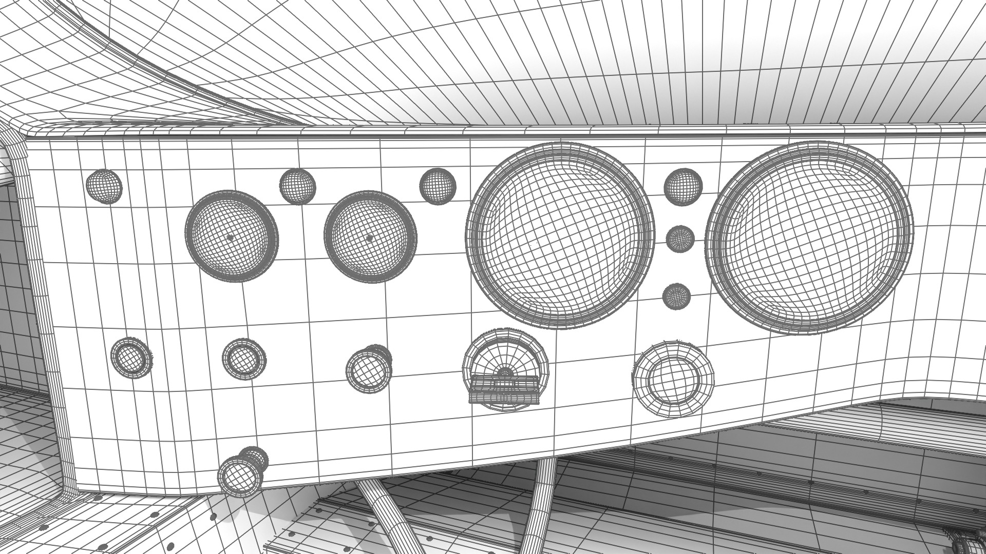 Porsche 956 Group C 1982 Rothmans Racing 3d model 3D model_50