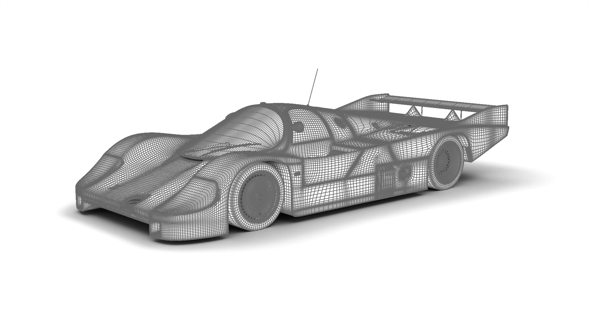 Porsche 956 Group C 1982 Rothmans Racing 3d model 3D model_27