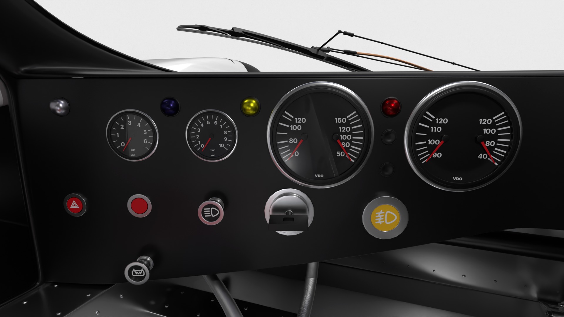 Porsche 956 Group C 1982 Rothmans Racing 3d model 3D model_25