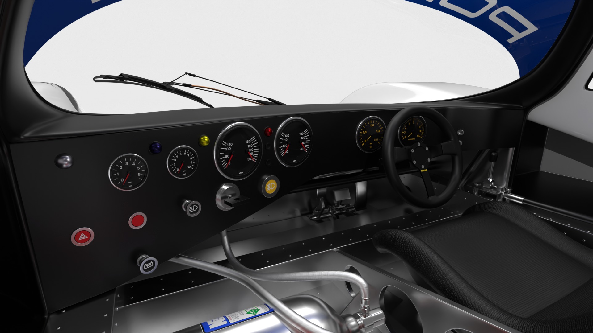 Porsche 956 Group C 1982 Rothmans Racing 3d model 3D model_23