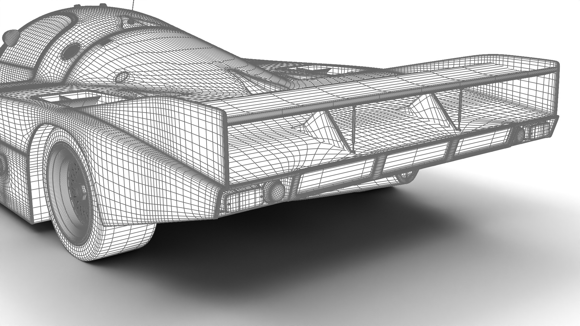 Porsche 956 Group C 1982 Rothmans Racing 3d model 3D model_30