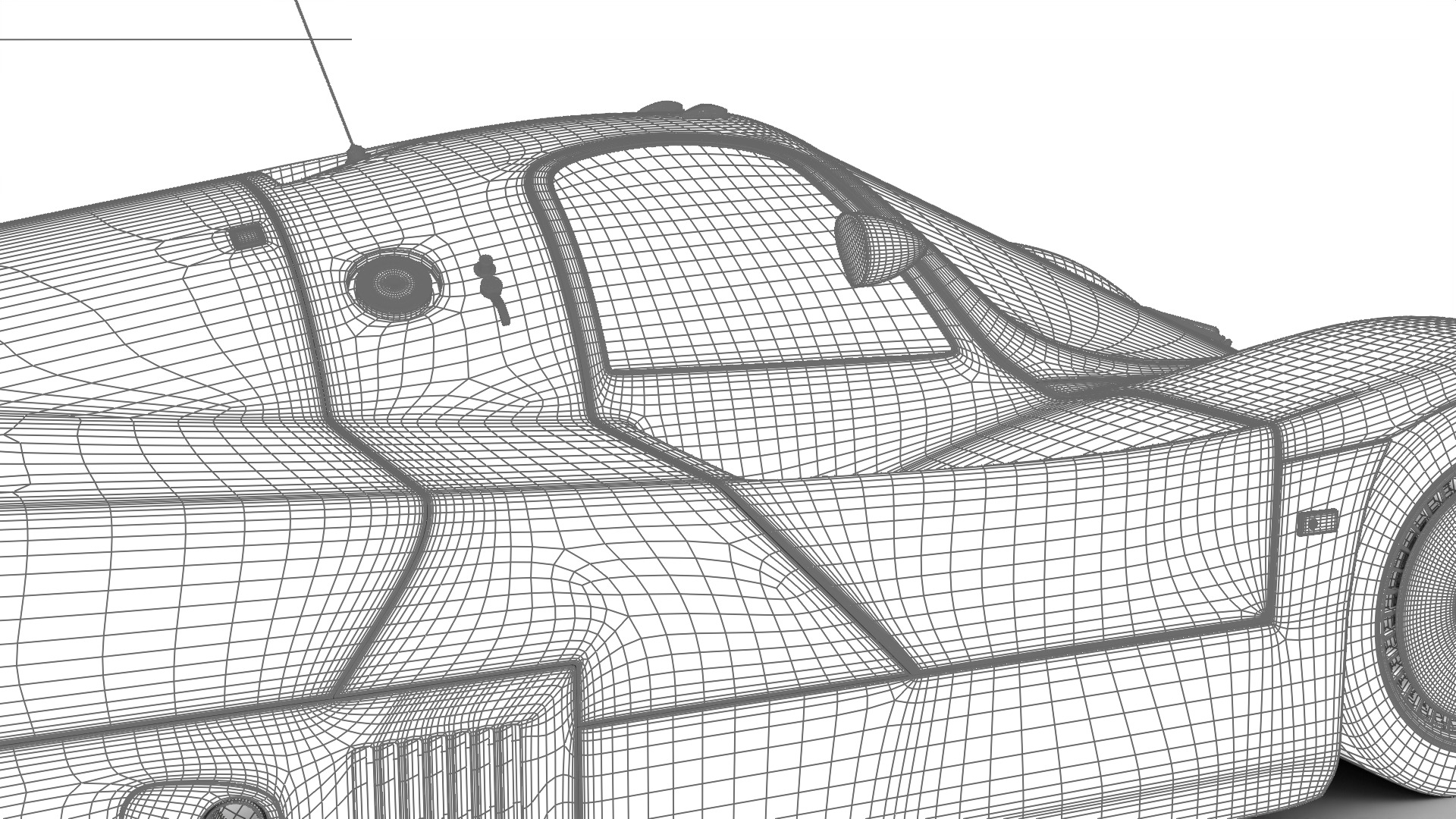Porsche 956 Group C 1982 Rothmans Racing 3d model 3D model_34