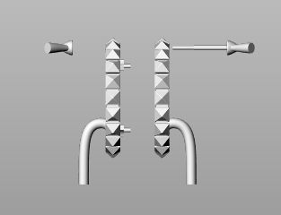 CLASH 2 ring 3D print model_15