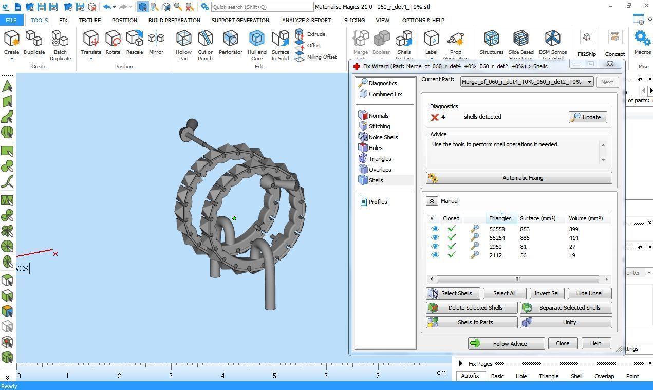 CLASH 2 ring 3D print model_19