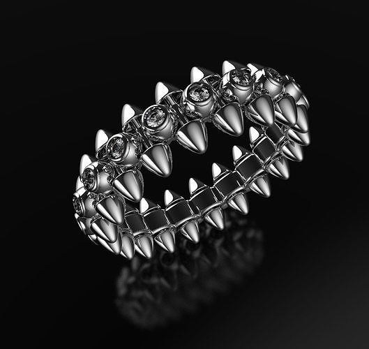 CLASH Ring 3D print model