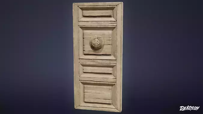 ANCIENT TEMPLE - Lattice 01 - LOW POLY