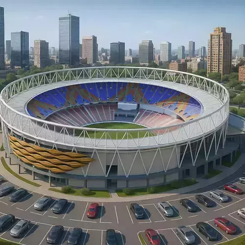The Narendra Modi Cricket Stadium - 3D