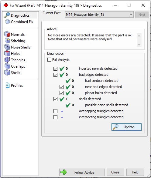 Ring Hexagon Eternity 18mm 3D print model_4