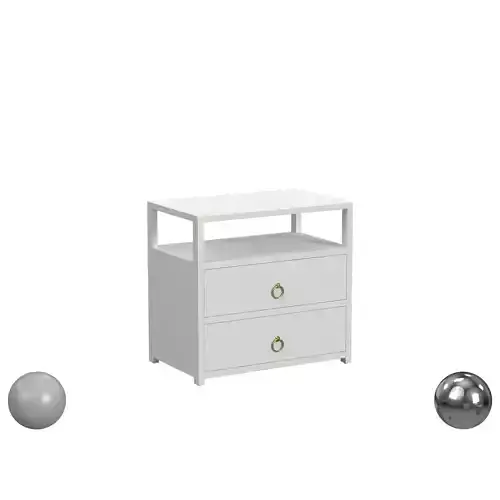 Joss and Main Elin 2 Drawer Nightstand