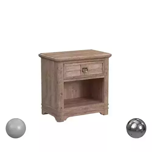 American Woodcrafters Meadowbrook Nightstand 3D model