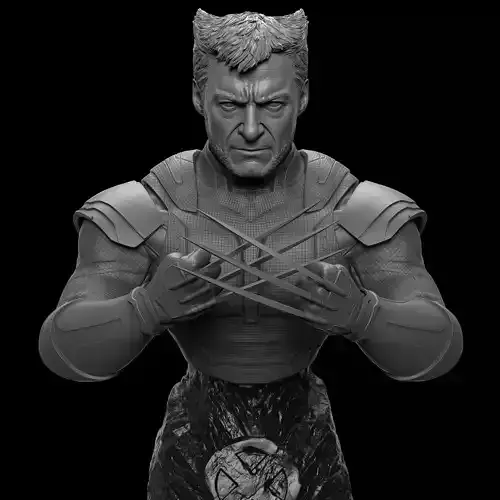 Wolverine -Deadpool and Wolverine - Hugh Jackman Bust