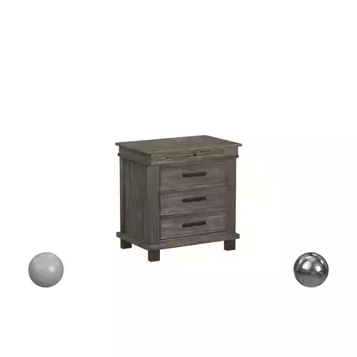 Glacier Point 3-Drawer Nightstand