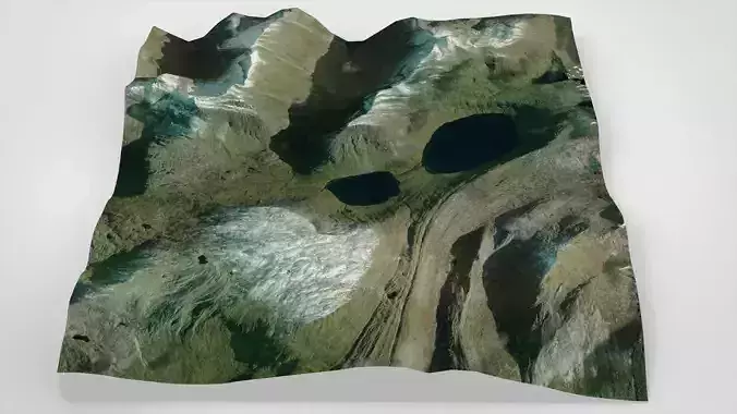 Mountain Landscape Skoganvarre Nedre Kuvatnan Musken Norway