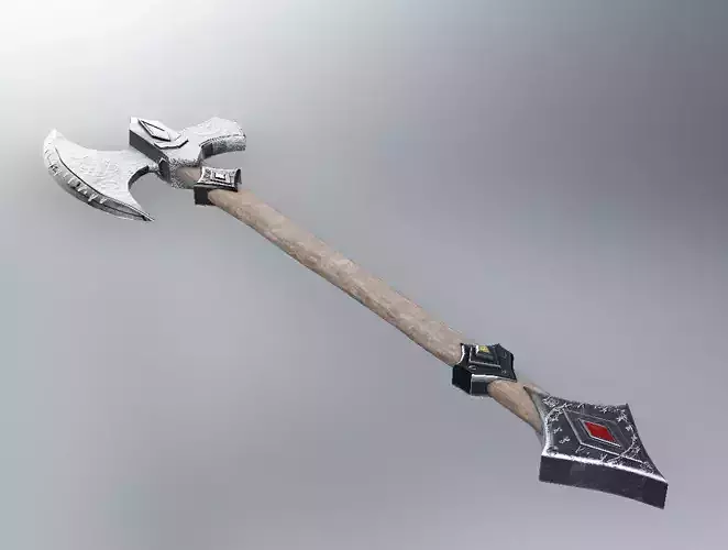 Celestial Crescent The Radiant War Axe