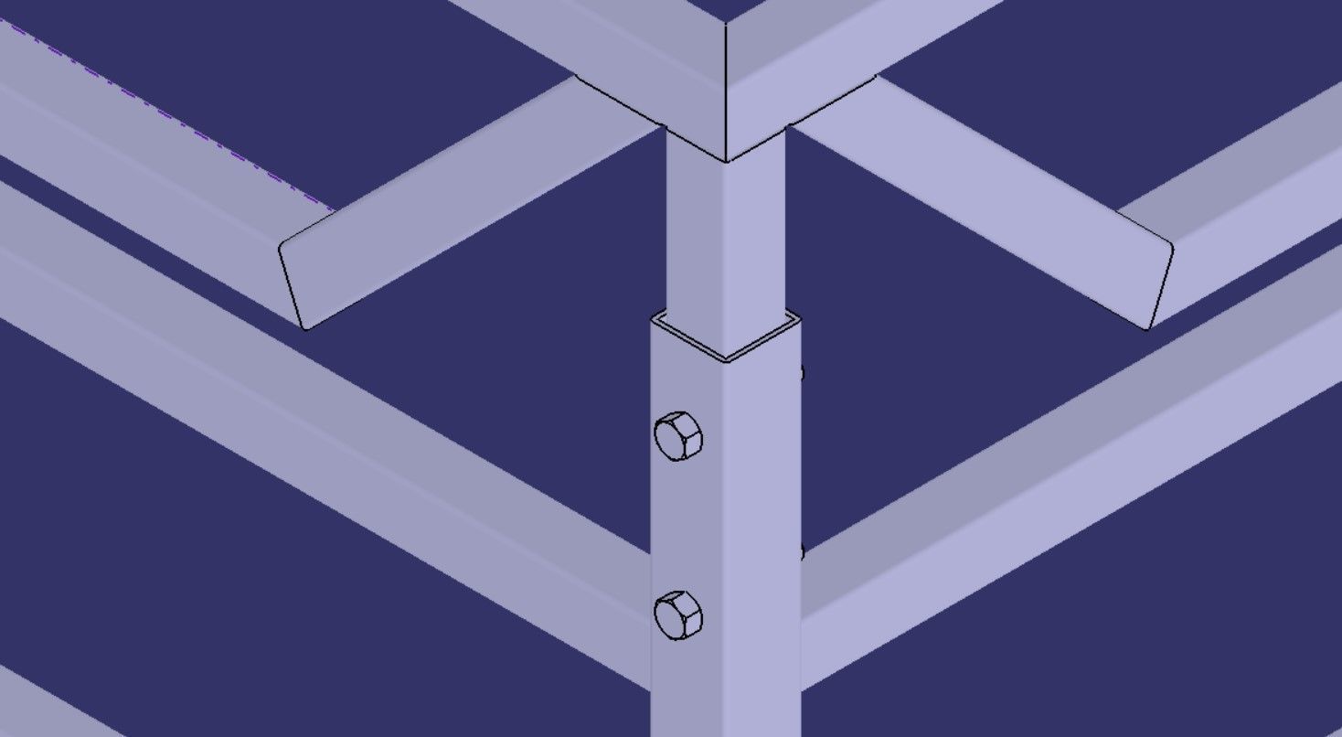 Adjustable table 3d model  Free 3D model_2