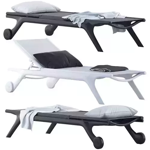 Africa Sun Lounger by Eugeni Quitllet