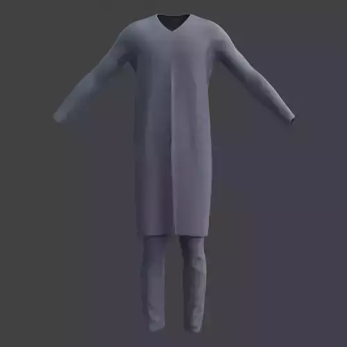 3D Male outfit - 2Piece shirt and trouser